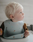 SILICONE BIBS - retro Cars