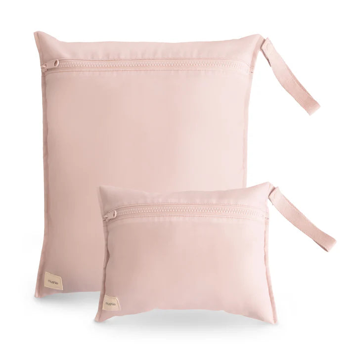 WATER RESISTANT WET BAGS - blush