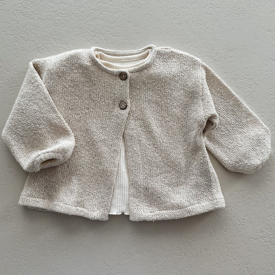 JERSEY CARDIGAN - baby girl