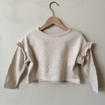 EMBELLISHED JERSEY SWEATER - kids girls