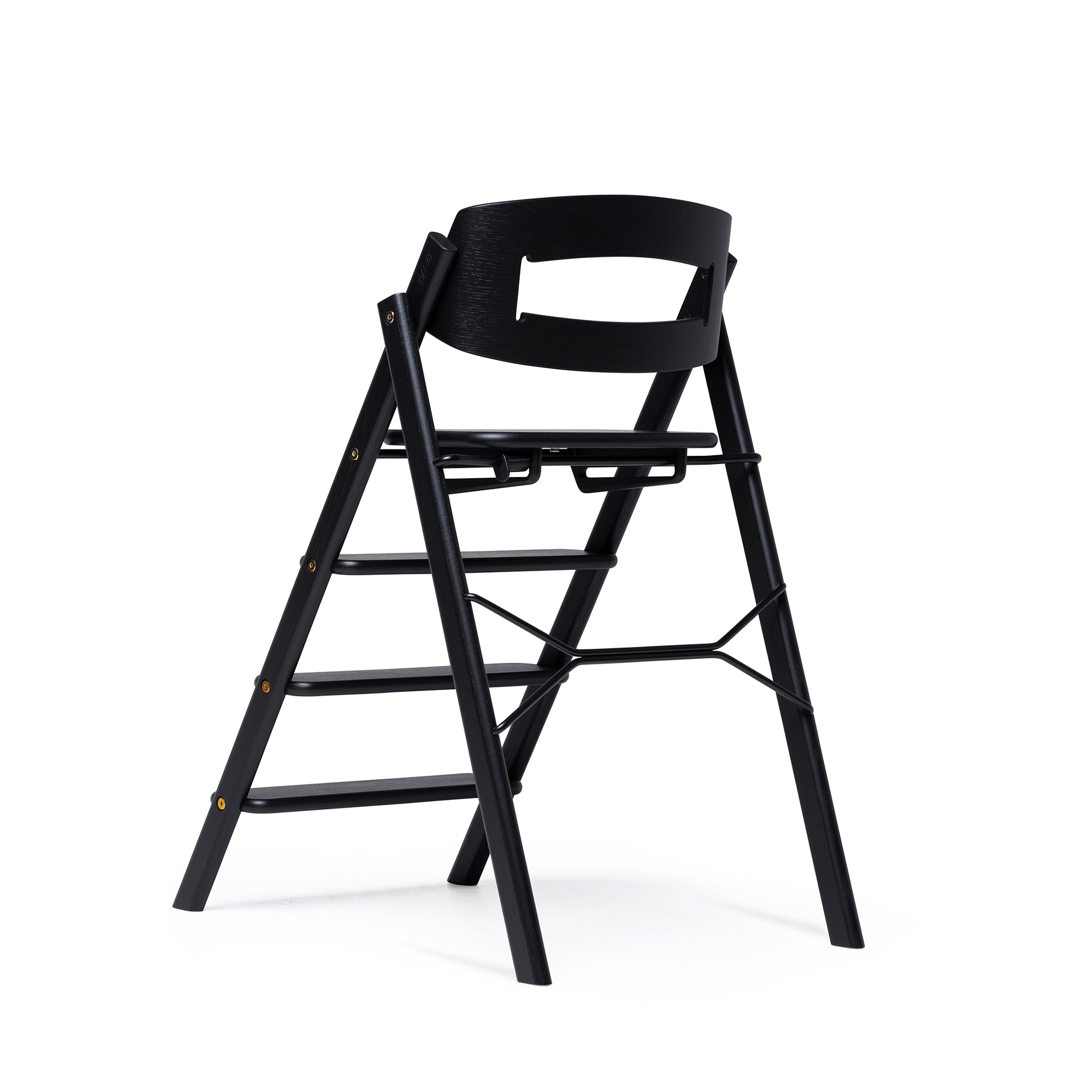 Klapp High Chair zwart