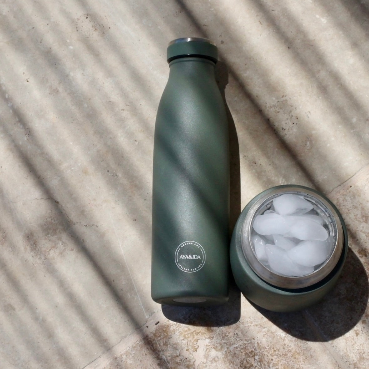 FOOD&#39;IE - Thermos voor Baby’s &amp; Volwassenen - Mint Green