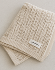 KNITTED BABY BLANKET