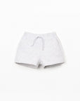 FLEECE SHORTS GREY MELANGE - BABY