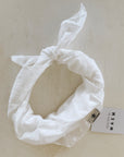 bébé & kids white flower scarf