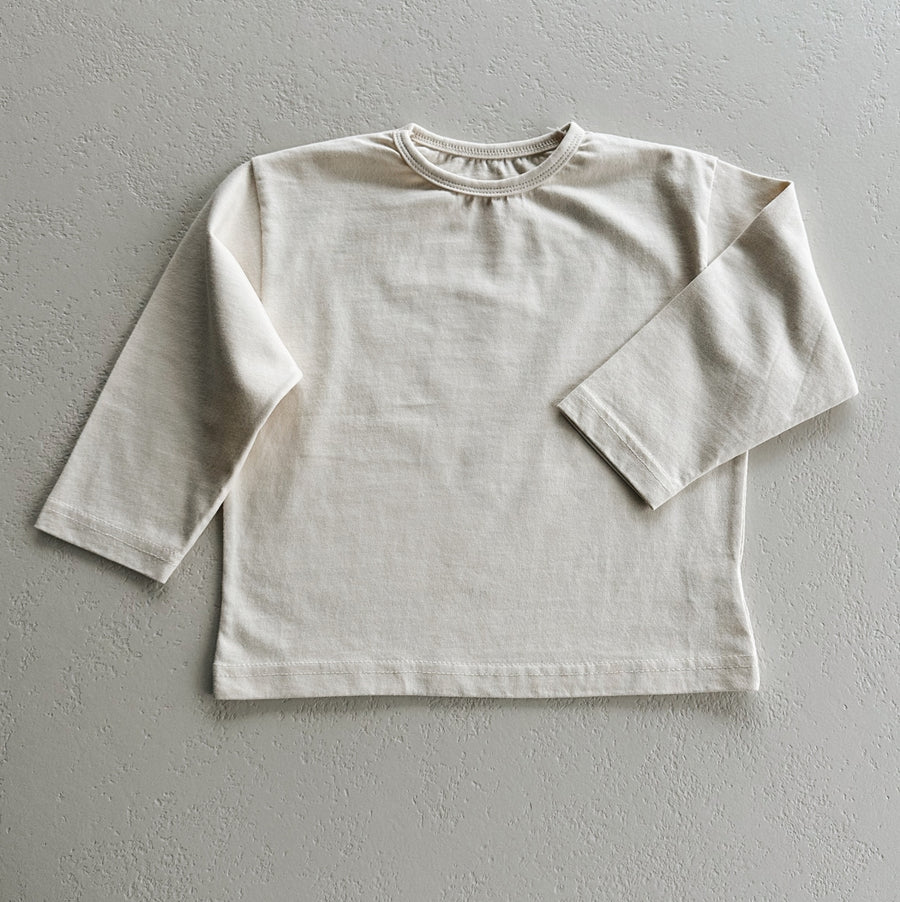 BASIC LONG SLEEVE SHIRT - 1y up to 6Y