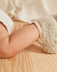 MERINO BOOTIES - cloud