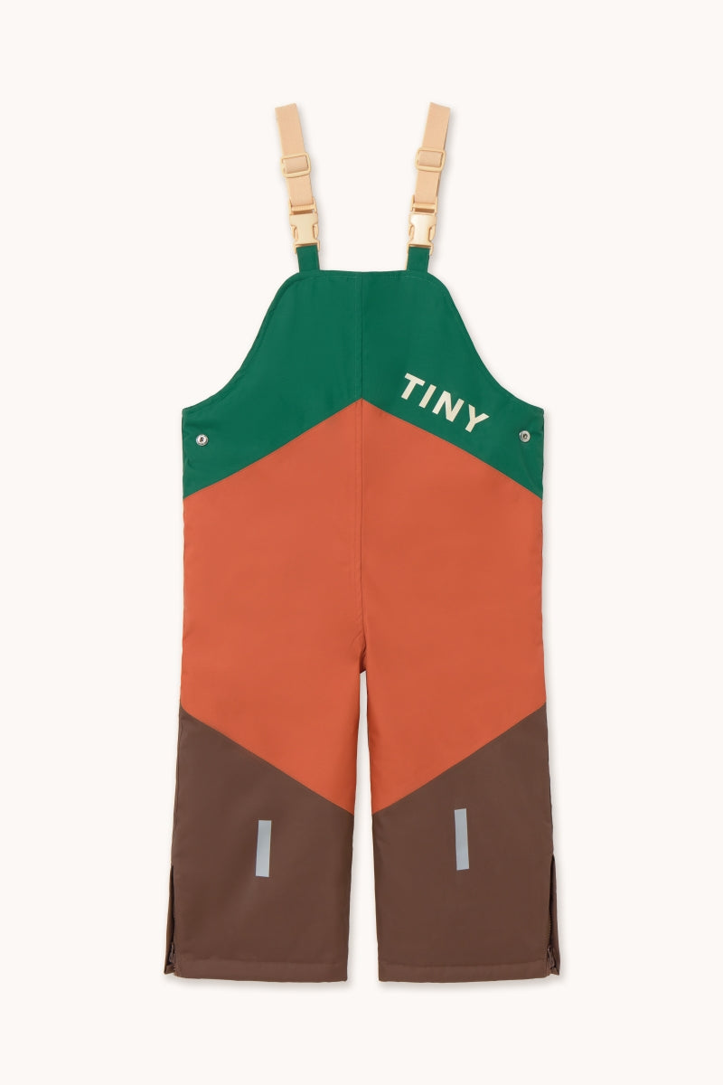 Color Block Snow Dungarees - KIDS