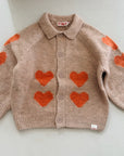 Hearts Cardigan - KIDS