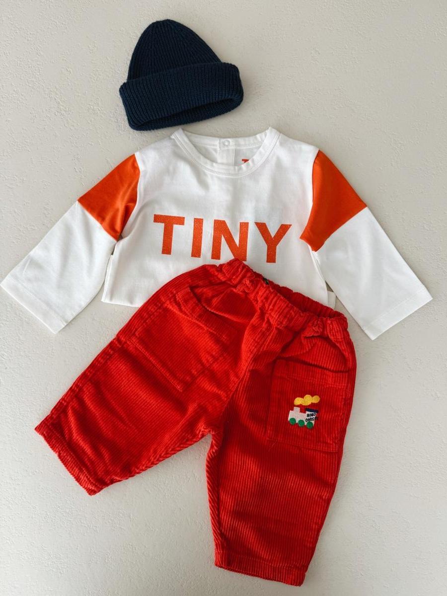 Tiny Color Block Baby tee
