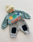 Candy graphic baby sweatshirt