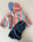 Stripes Baby Sherpa jacket