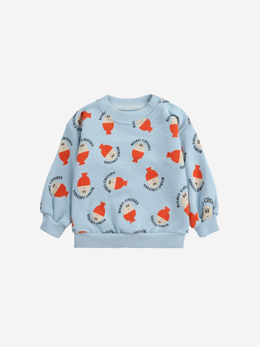 Morning Egg all over sweatshirt - baby