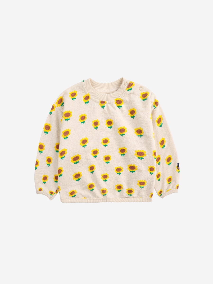 Sunflower all over sweatshirt - baby