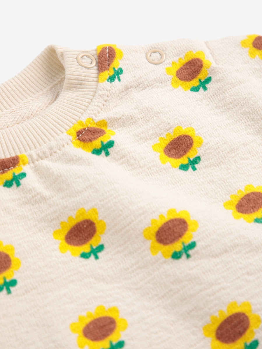 Sunflower all over sweatshirt - baby