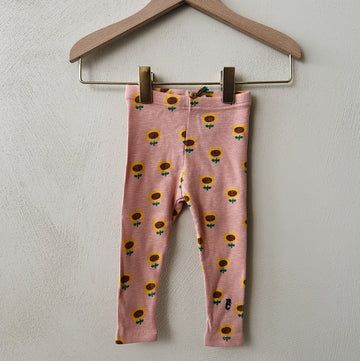 Sunflower all over leggings - baby