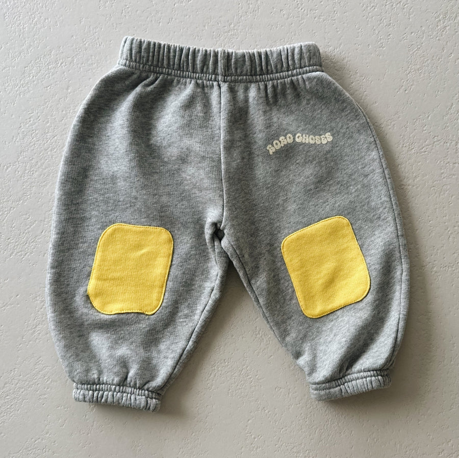 Knee patches jogging pants - baby - last one 24m