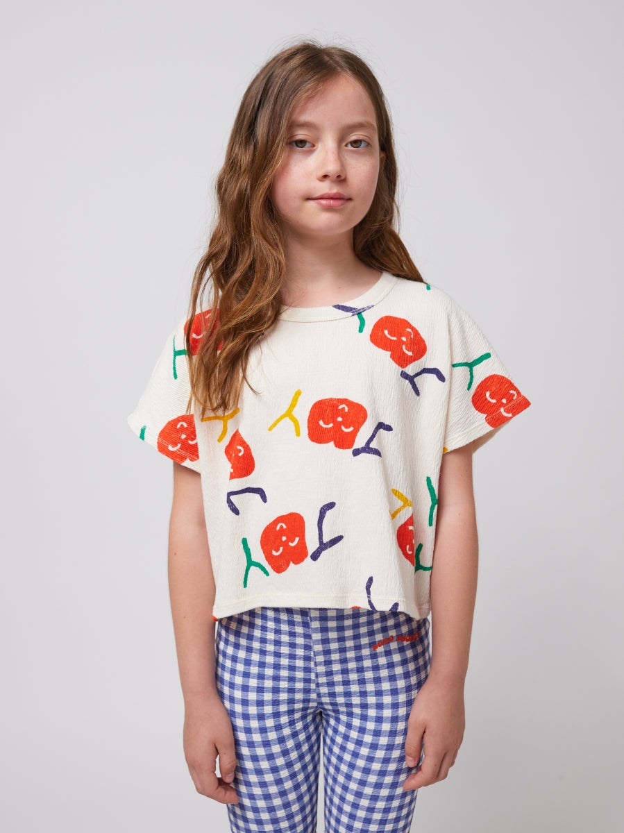 Smiling all over cropped T-shirt - Kids