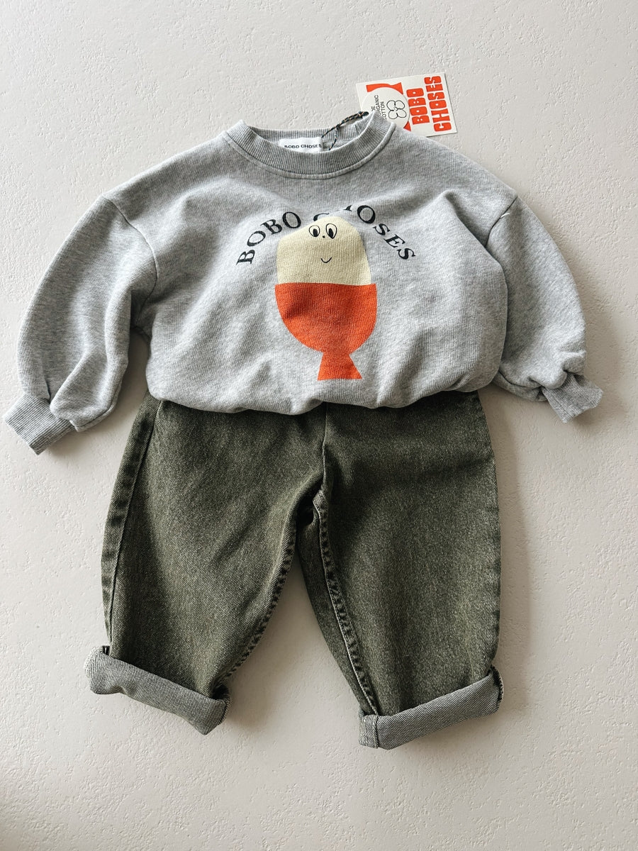 Morning Egg sweatshirt - Kids