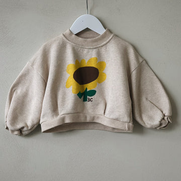 Sunflower cropped sweatshirt - Kids