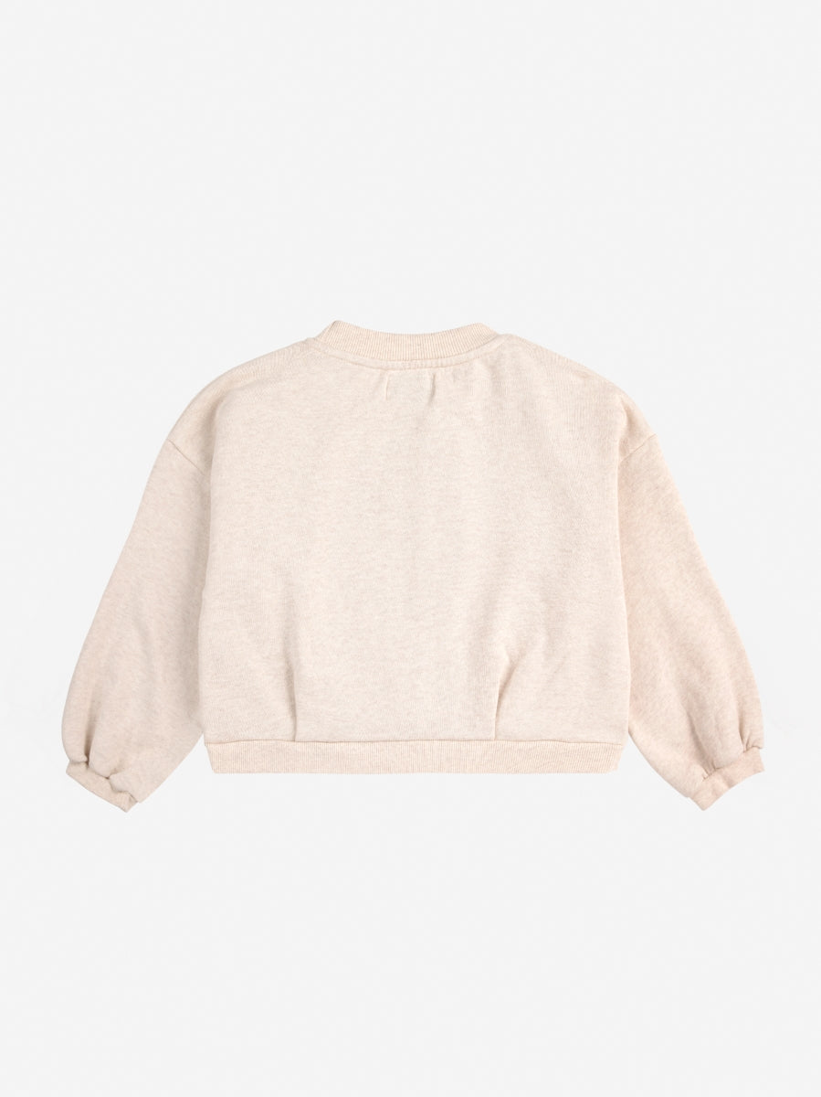 Sunflower cropped sweatshirt - Kids