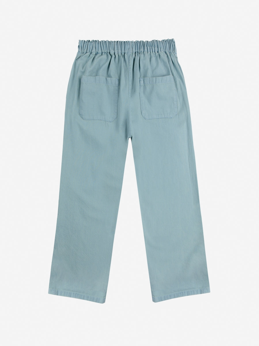 Morning Egg light denim pants - Kids