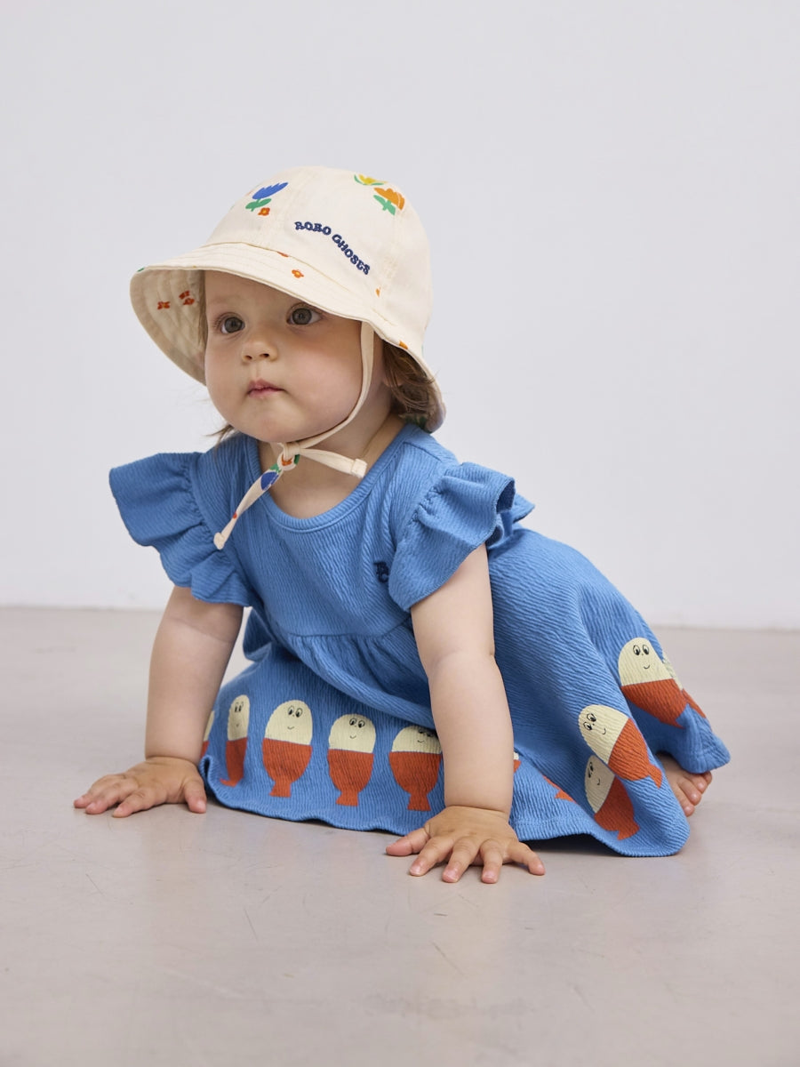 Garden Party all over hat - baby