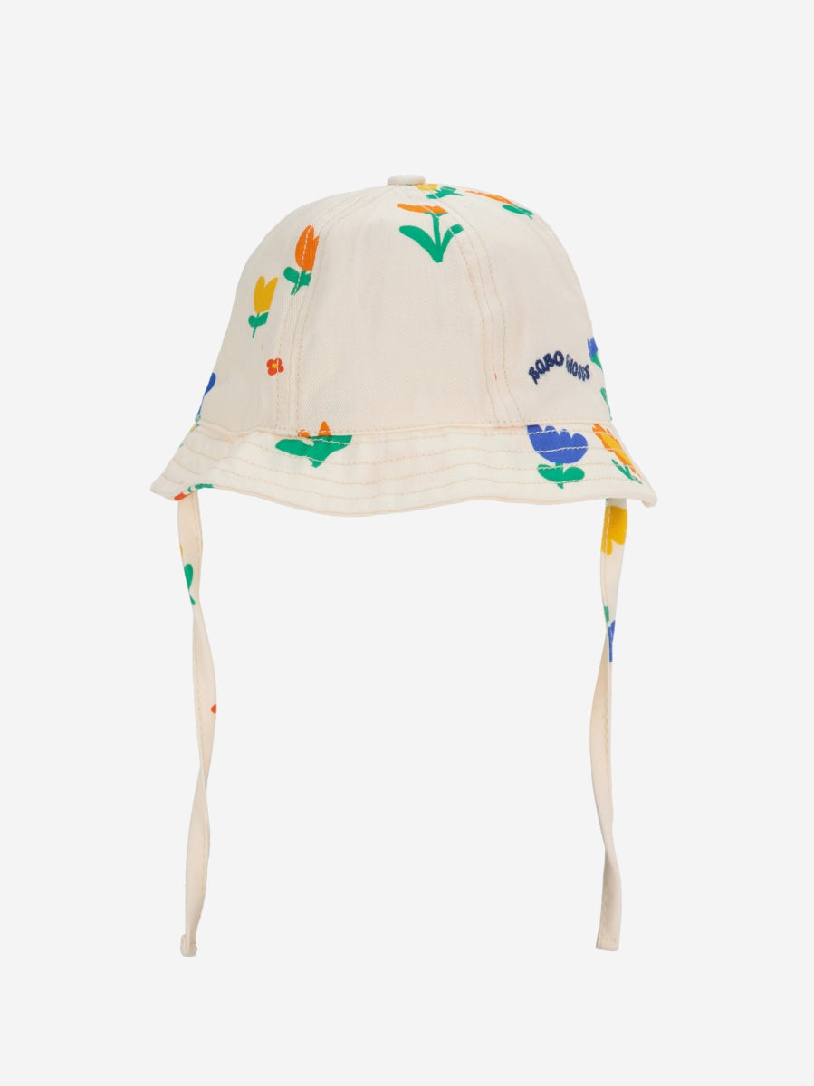 Garden Party all over hat - baby