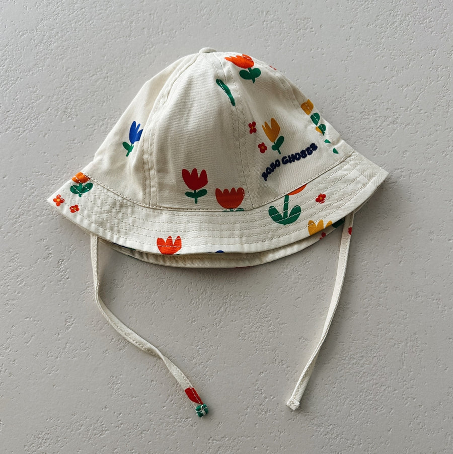 Garden Party all over hat - baby