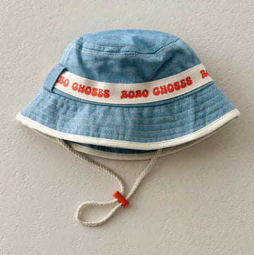 Bobo Choses light denim bucket hat - baby