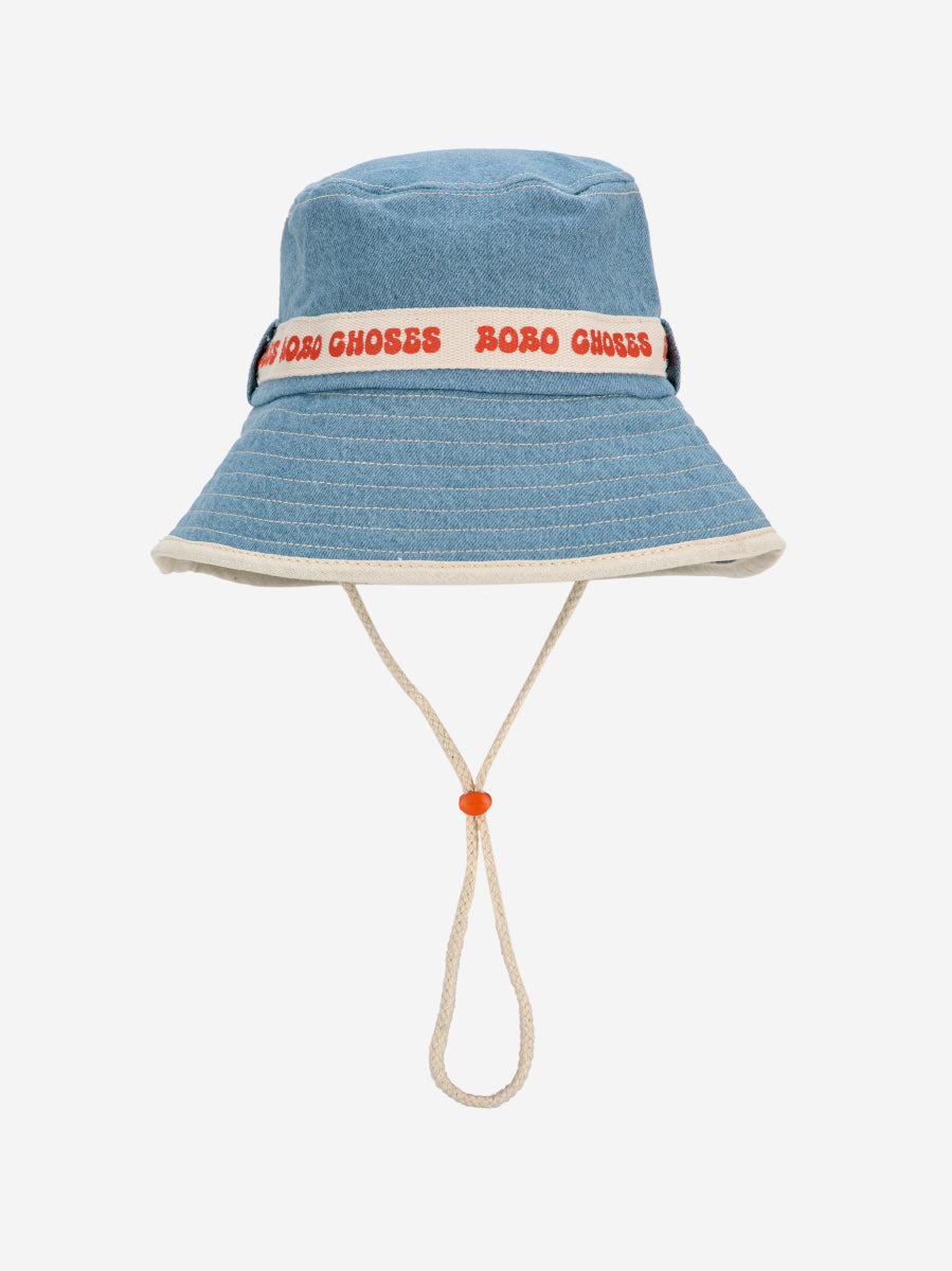 Bobo Choses light denim bucket hat - baby