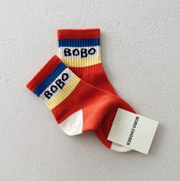 Bobo Choses color block short socks - kids