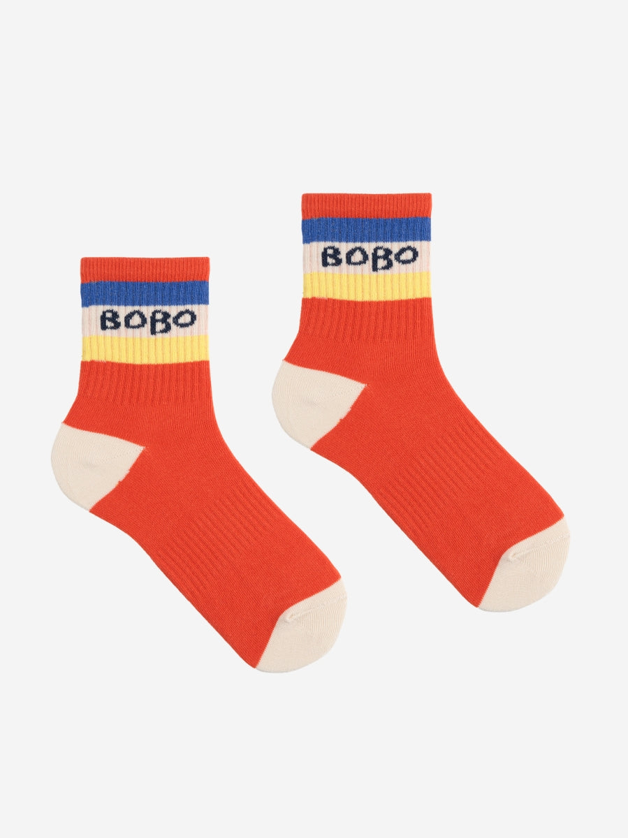 Bobo Choses color block short socks - kids