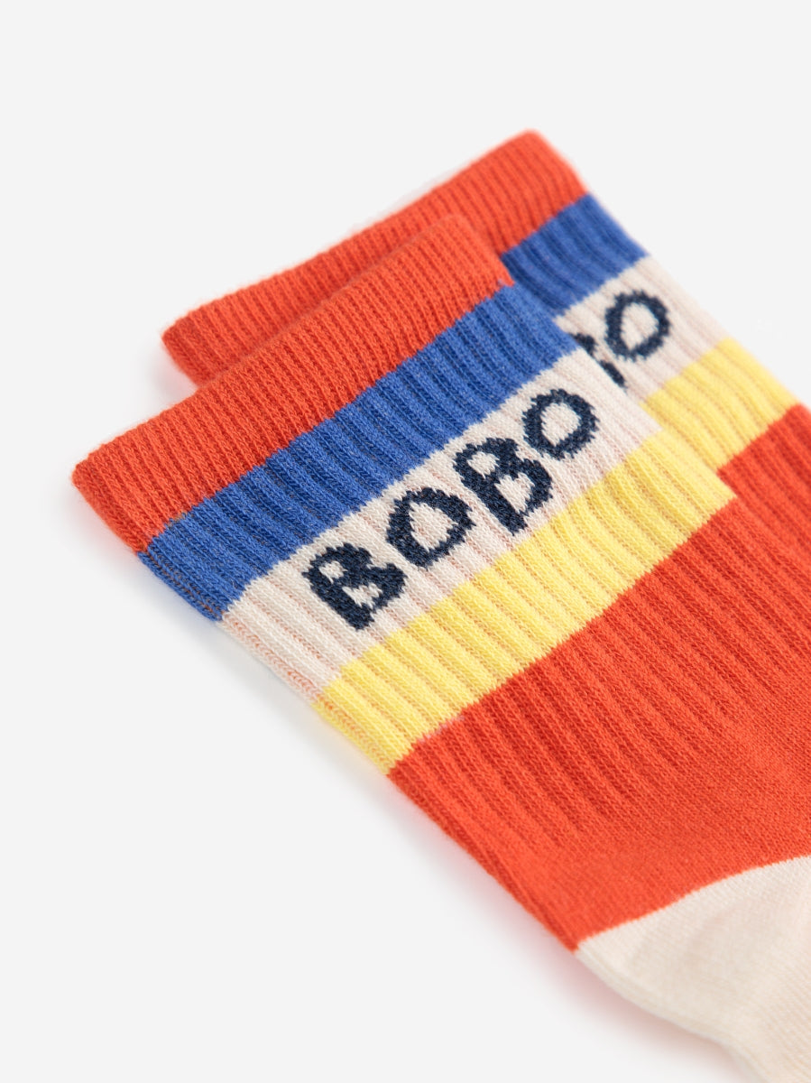 Bobo Choses color block short socks - kids