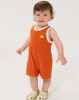 Flying Oranges playsuit - baby