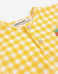 Pixel Strawberry vichy woven blouse - BABY