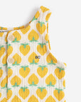 Strawberry all over woven playsuit - BABY