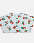 Juicy Tomatoes all over cropped T-shirt - KIDS