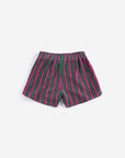 Striped terry cloth shorts - KIDS
