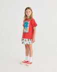 Juicy Tomatoes all over skirt - KIDS