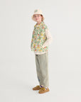 Color Herbalist all over twill vest - KIDS