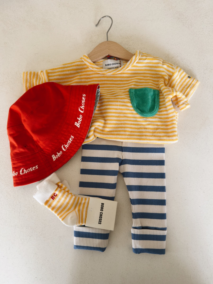 Pixel Strawberry short socks pack x 2 - BABY