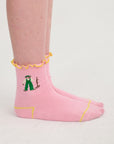 Farm Adventure ruffled short socks - KIDS