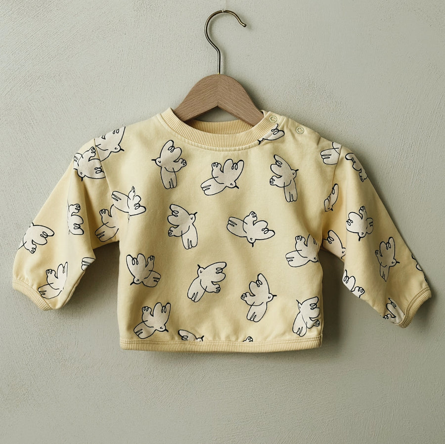 Baby Freedom Bird all over sweatshir