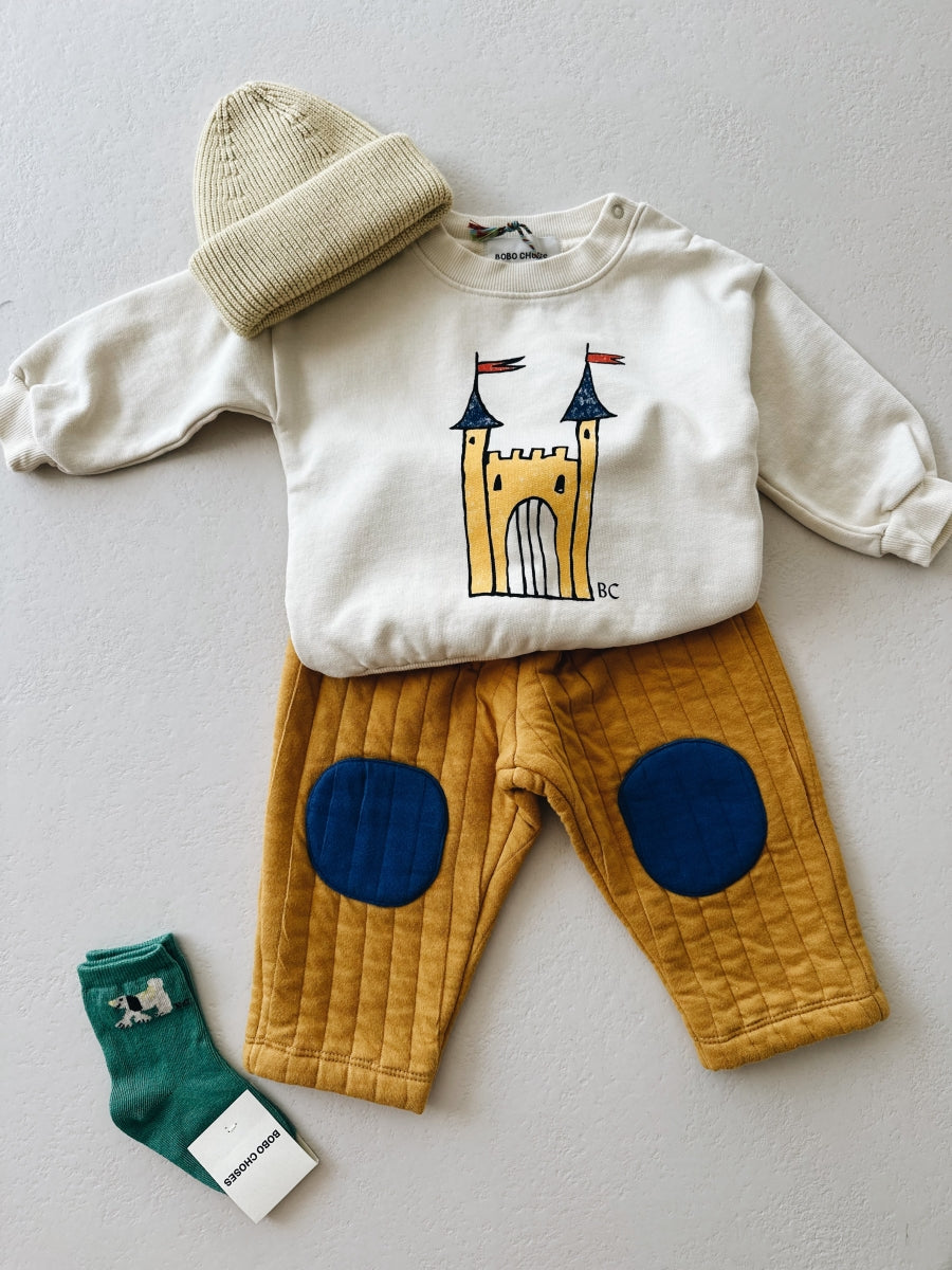 Baby Faraway Castle sweatshirt - last ones 3&6m