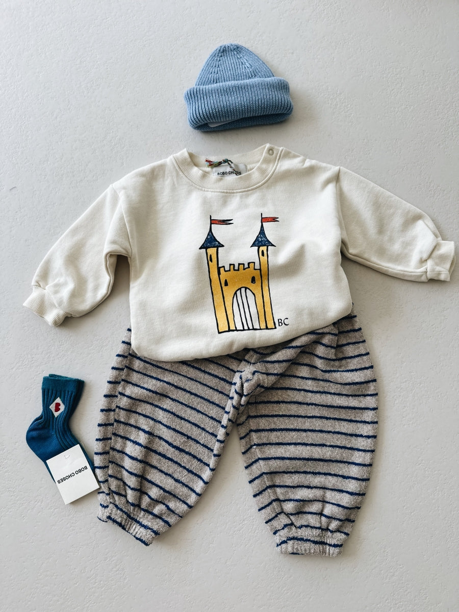 Baby Faraway Castle sweatshirt - last ones 3&6m