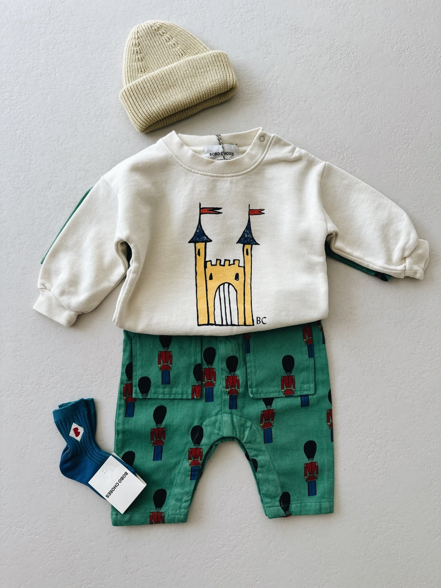 Baby Faraway Castle sweatshirt - last ones 3&6m