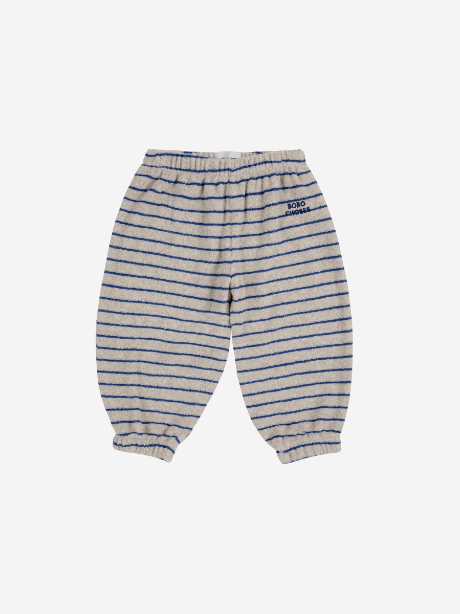 Baby Terry Stripes jogging pants