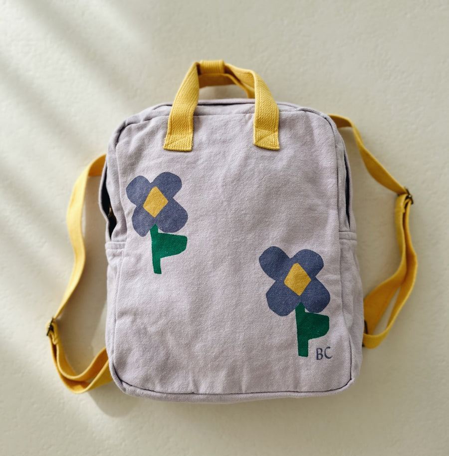 Pansy Flower schoolbag