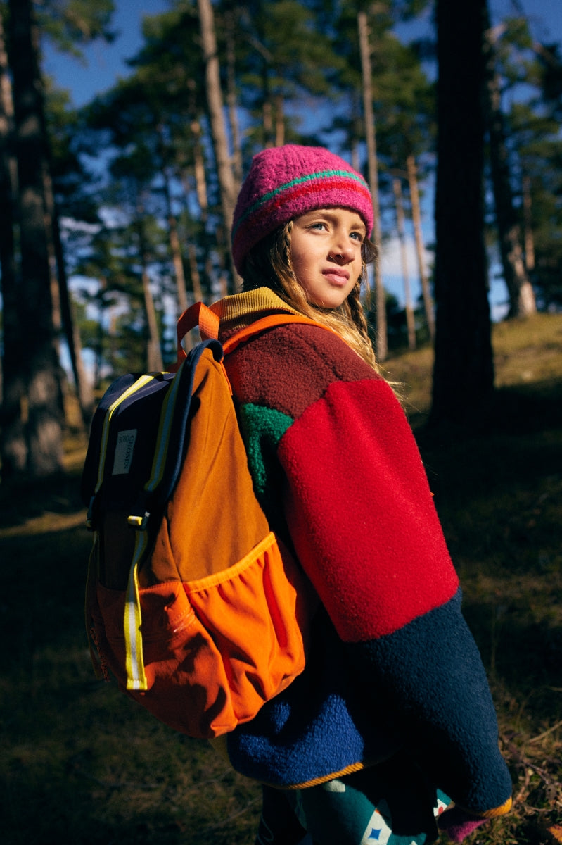 Color Block technic backpack